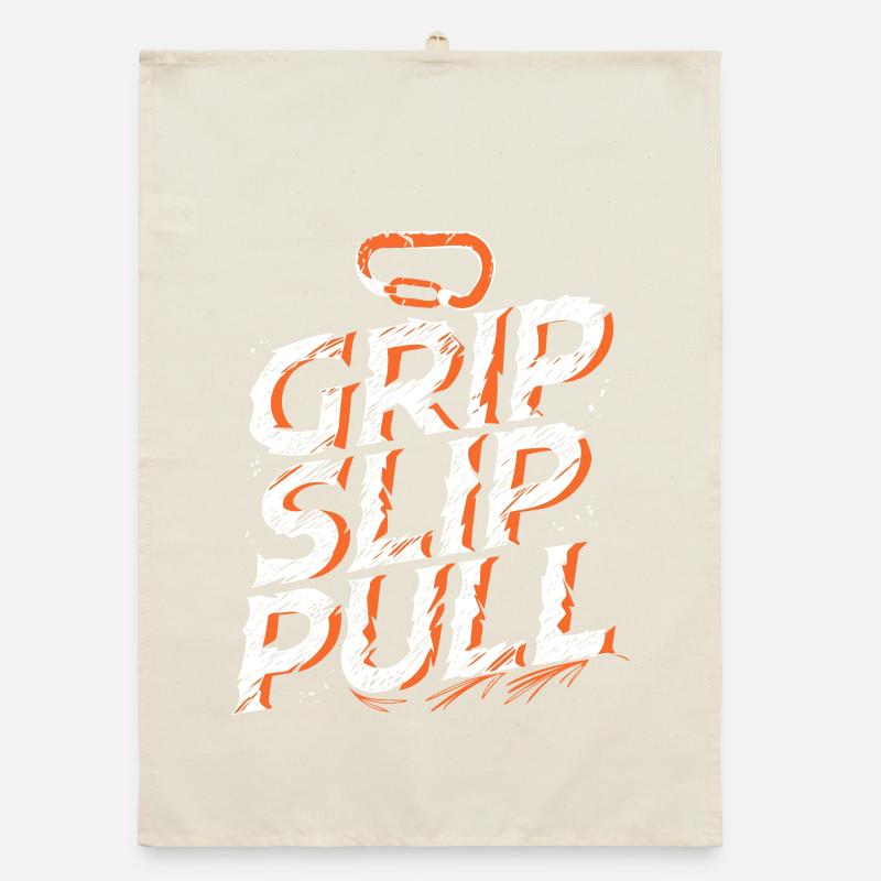 Grip Slip Pull Aventure Escalade Torchon bio
