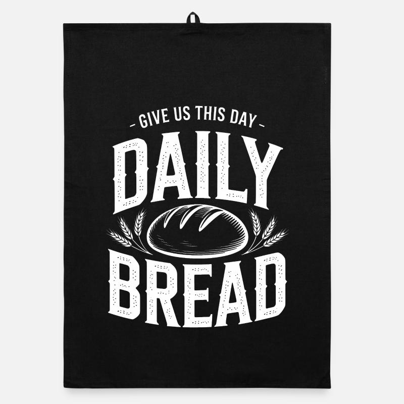 Logo typographique Daily Bread Bold Torchon bio