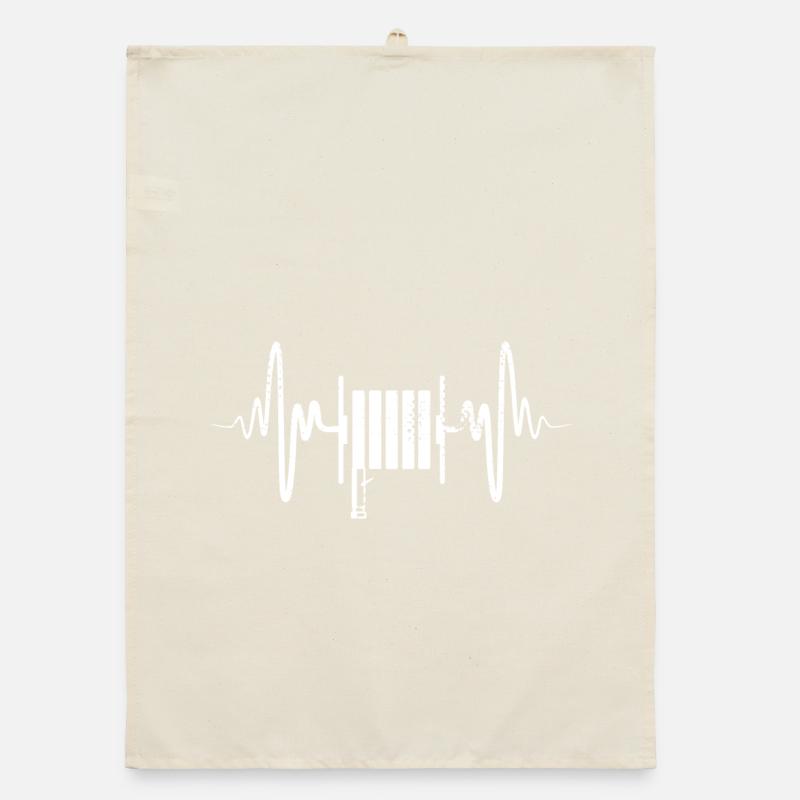 Fire Hose Pulse Rate Organic dish towel