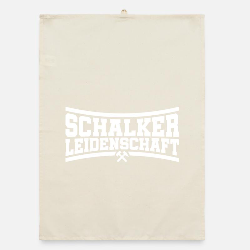 Schalker Leidenschaft Gelsenkirchen | Farbe ändern Organic Geschirrtuch