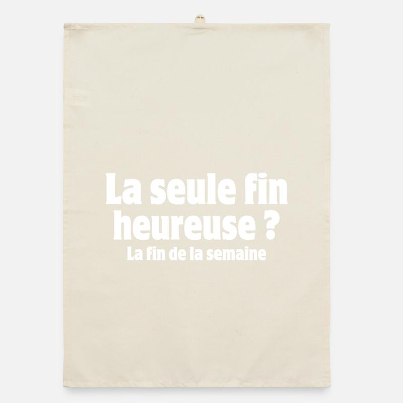 Work, Work, Weekend Organic dish towel