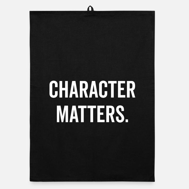 Character Matters Organic dish towel
