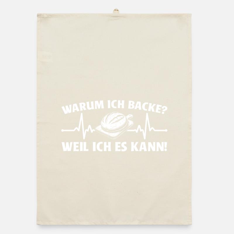 Baking bread because I can - Baker Organic dish towel