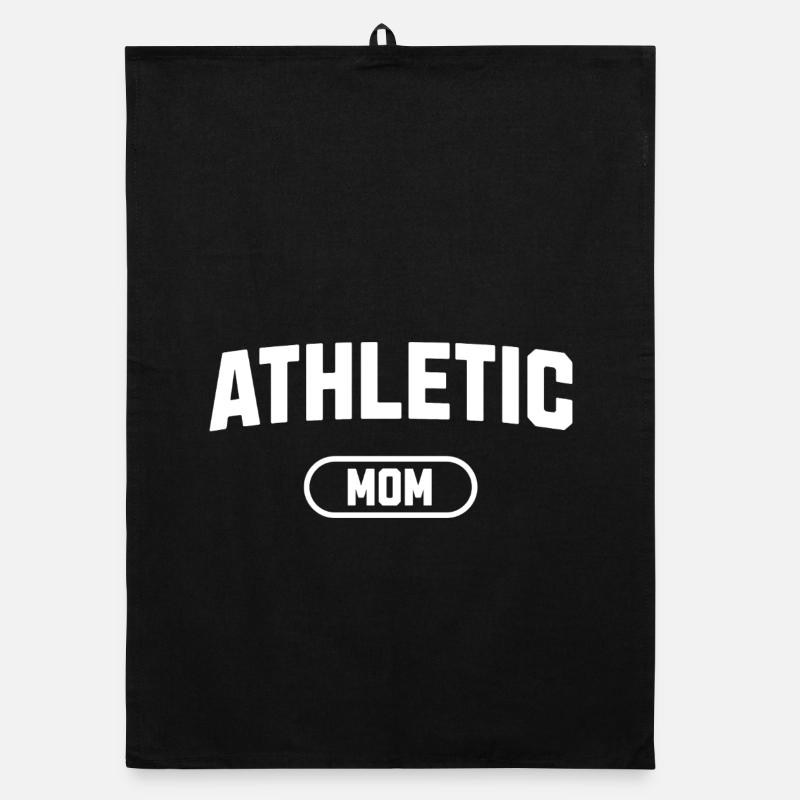 Athletic Mom Organic dish towel