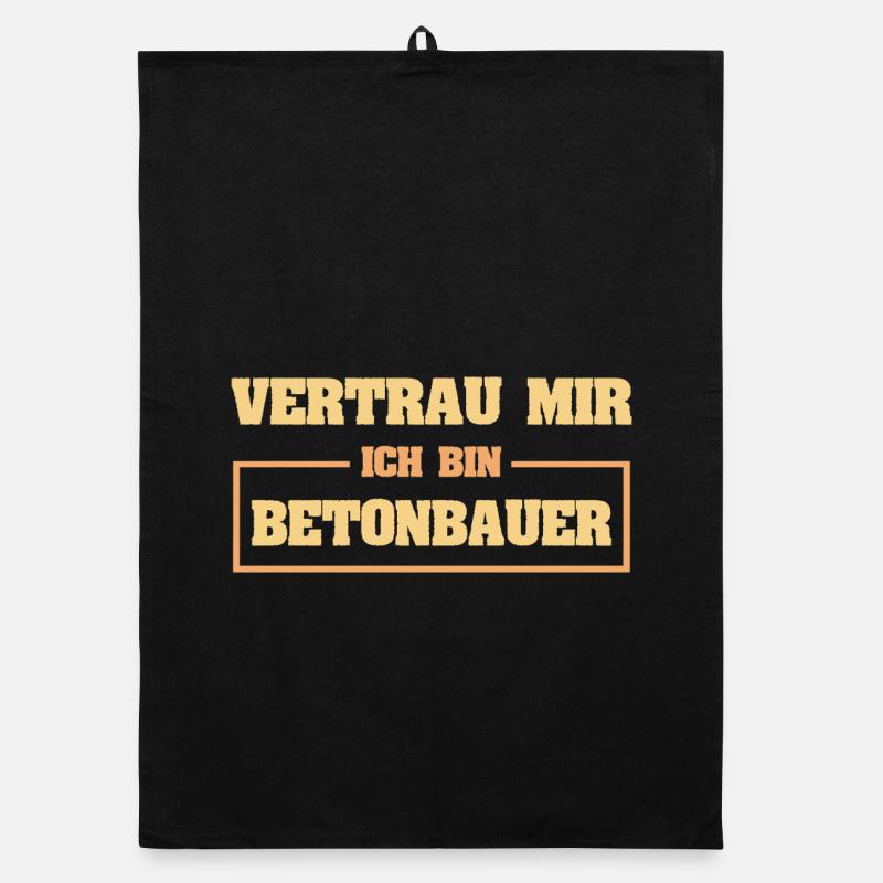 Occupation Concrete Worker Organic dish towel