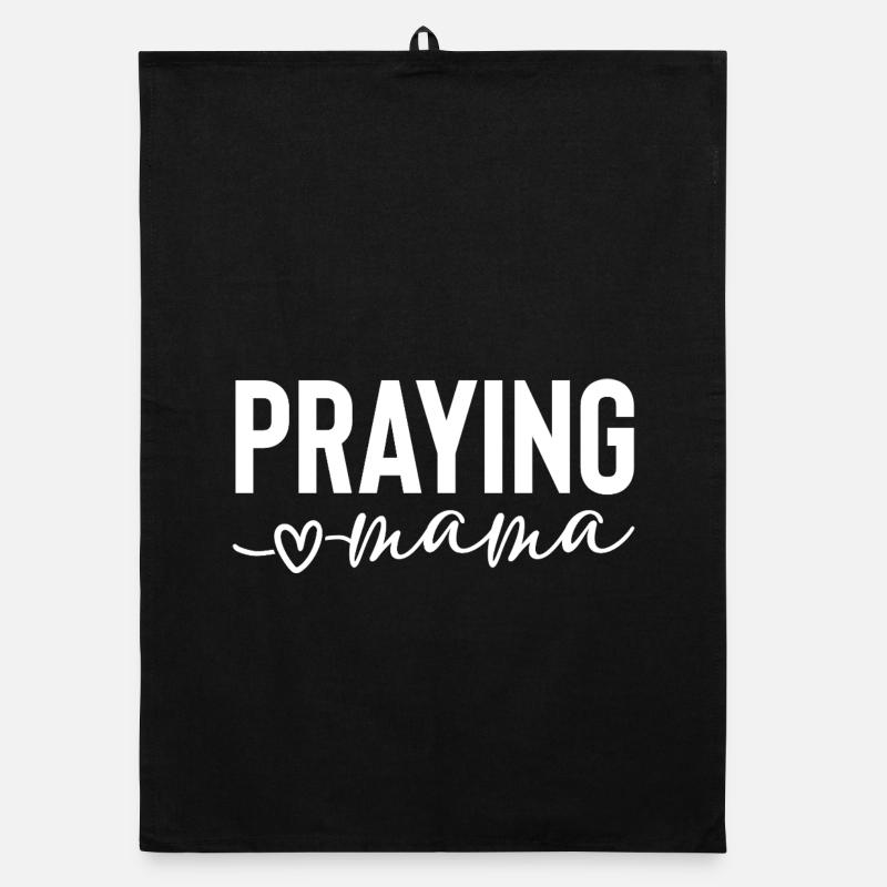 Praying Mom Organic dish towel