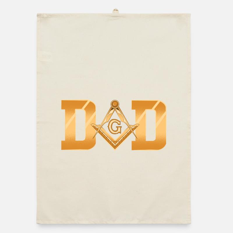 Illuminati Freemasons Organic dish towel