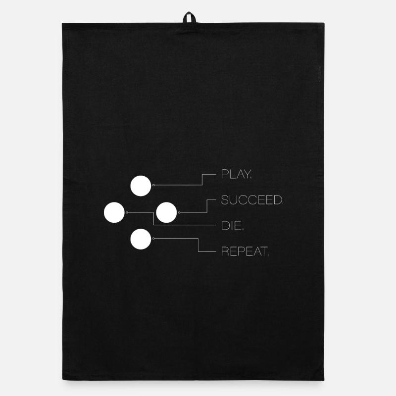 Cadeau de jeu, T-Shirt de jeu, Console de jeu Torchon bio