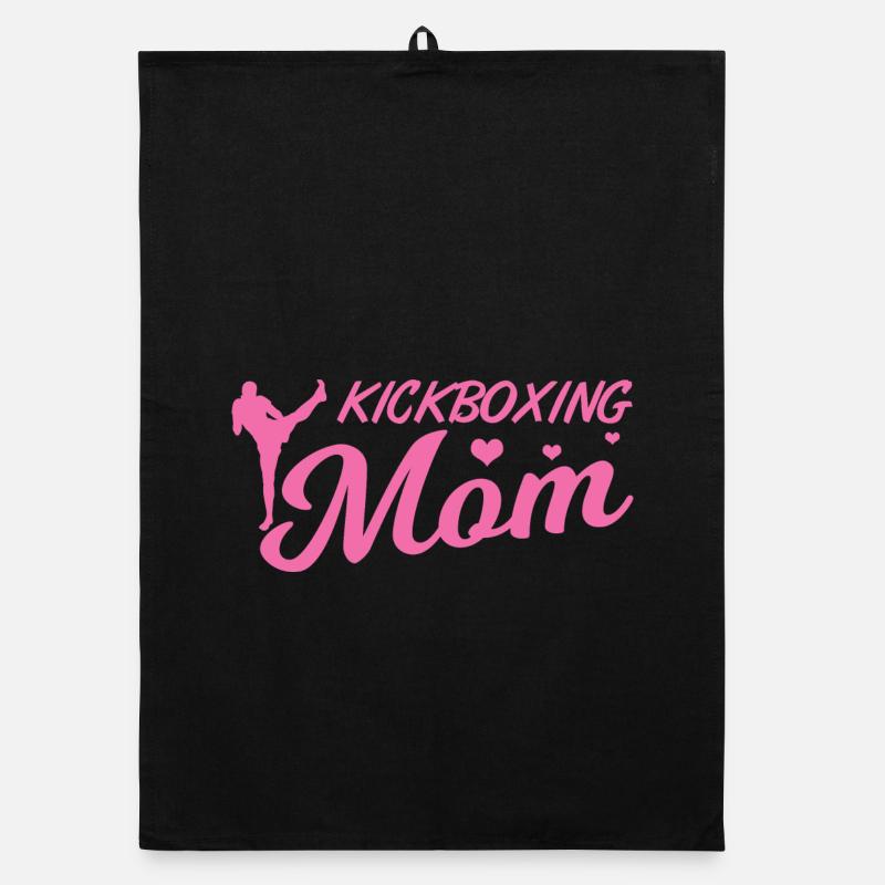 Maman kickboxeuse Torchon bio