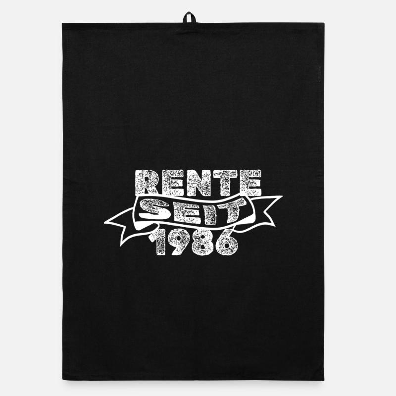 Rente 1986 Organic Geschirrtuch