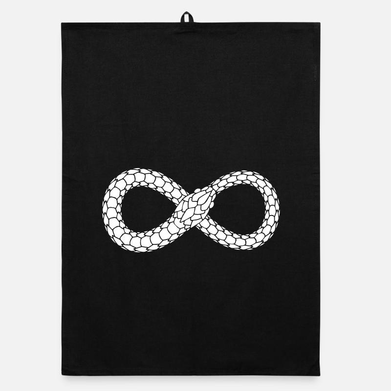 Boucle du Serpent Sans Fin Torchon bio