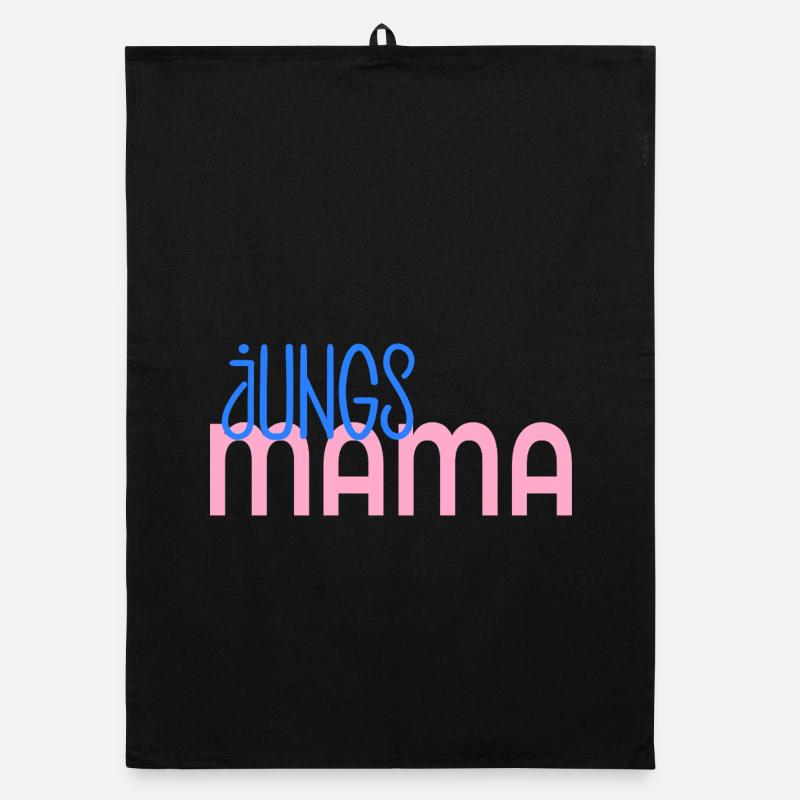 Jungs Mama Muttertag Organic Geschirrtuch