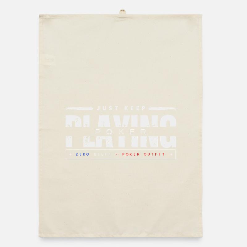keep playing white-poker Organic dish towel