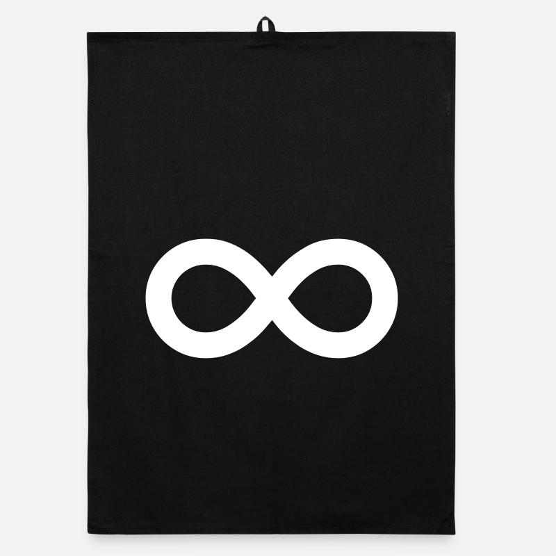 Infinity Sign – Minimalist Infinity Organic dish towel