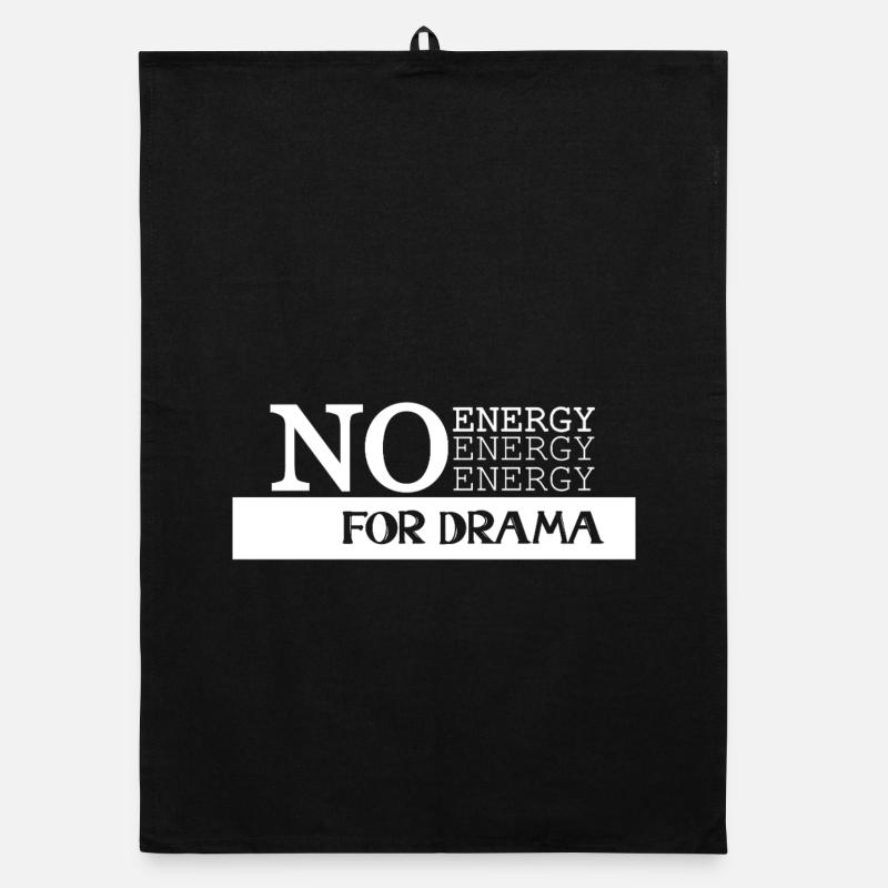 Zero Energy Kein Drama Organic Geschirrtuch