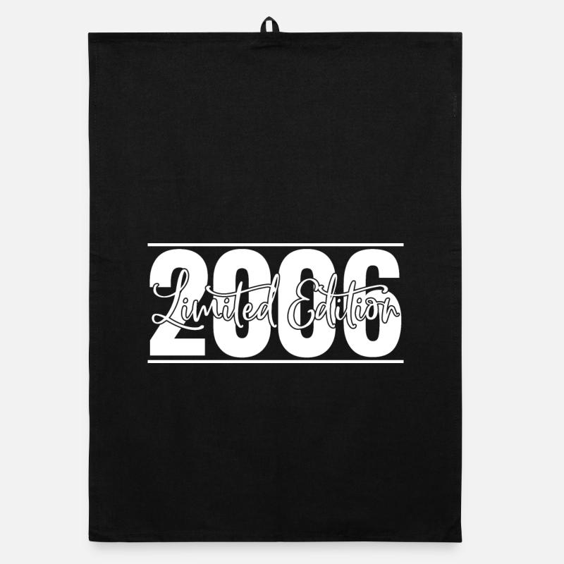 Limited Edition 2006 - Organic Geschirrtuch - Schwarz