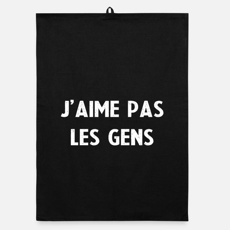 J'aime pas les gens Torchon bio