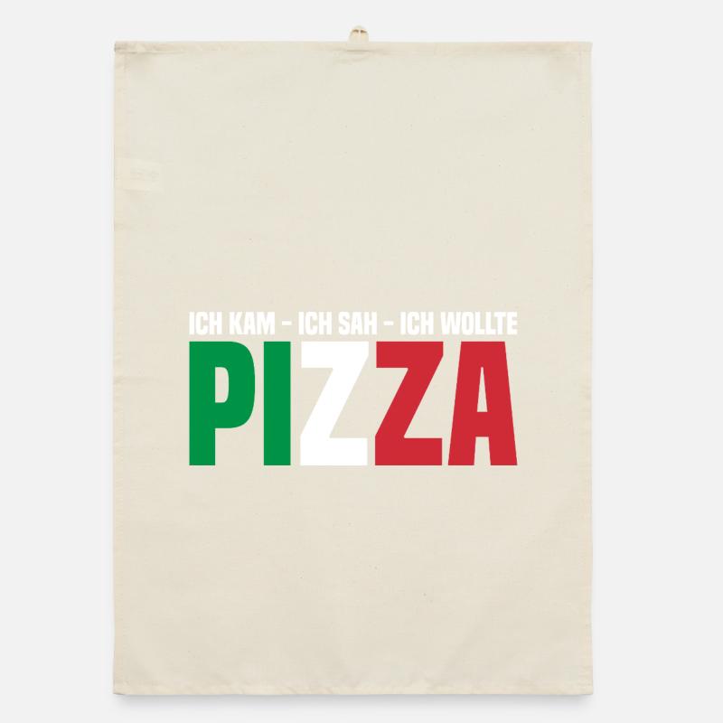 Manger de la pizza Torchon bio