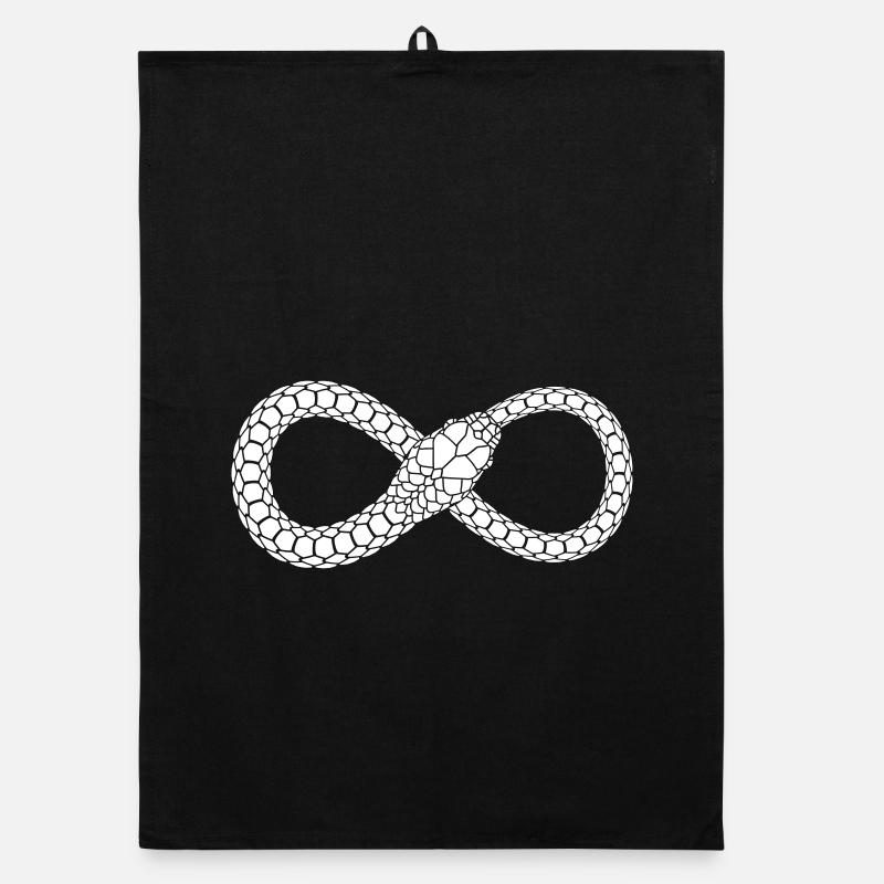 Boucle de serpent infinie Torchon bio
