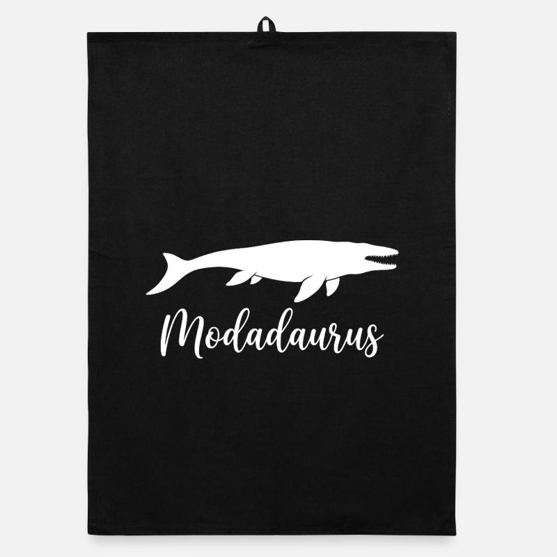 Modadaurus Mosasaurus Dinosaur Dad Torchon bio