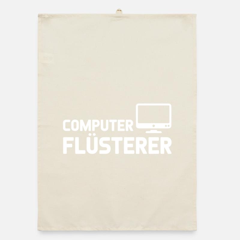 Pixelcomputer Nebula Muster Organic Geschirrtuch