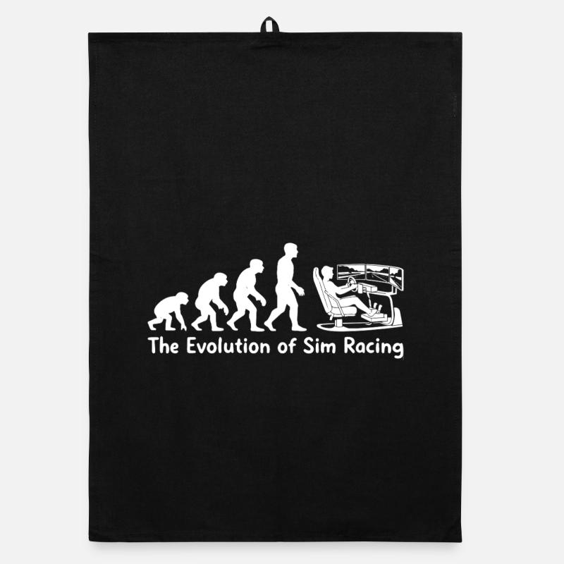 The Evolution of Sim Racing Organic dish towel