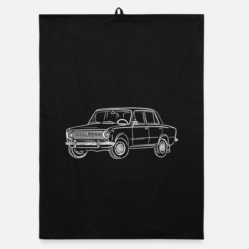 LADA 1200 - Torchon bio - noir