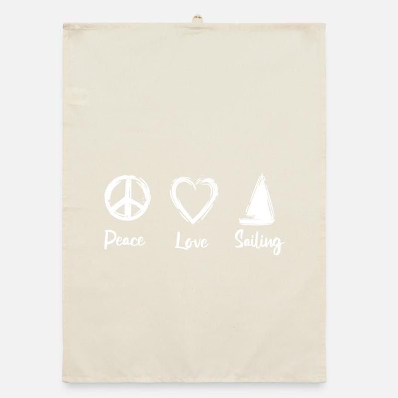 Peace Love Sailing Torchon bio