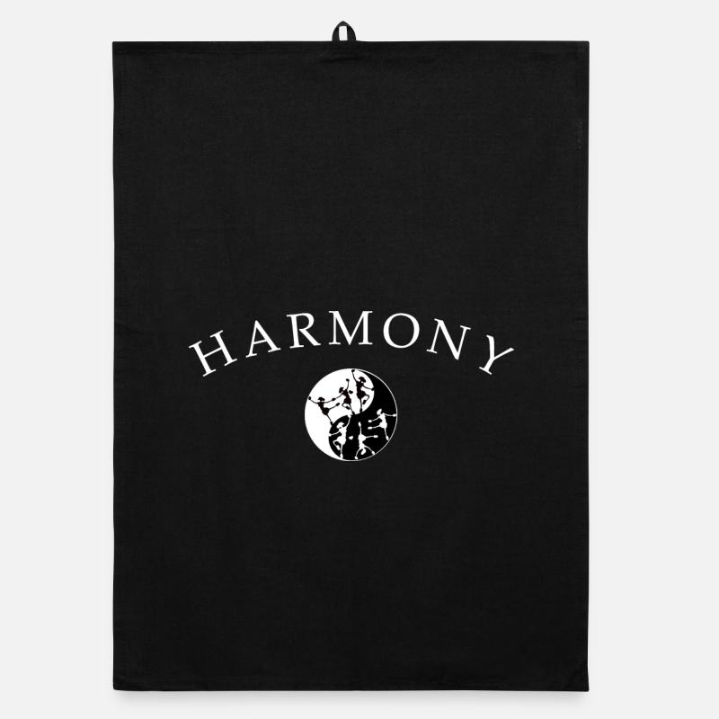 Tanzen Ballett Harmonie Organic Geschirrtuch