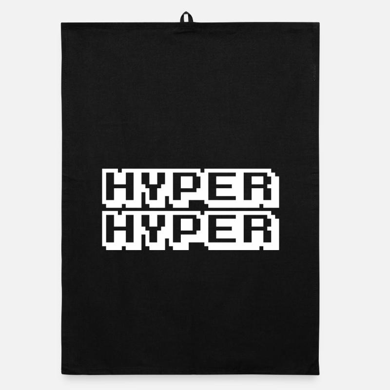 HYPER HYPER - Organic Geschirrtuch - Schwarz