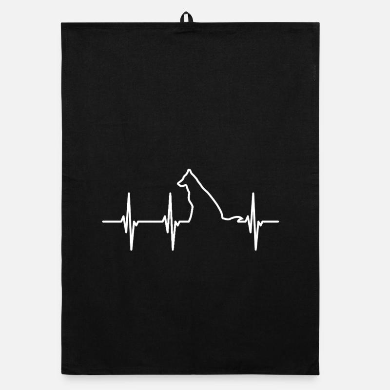 Ligne d’ECG pour chiens Torchon bio