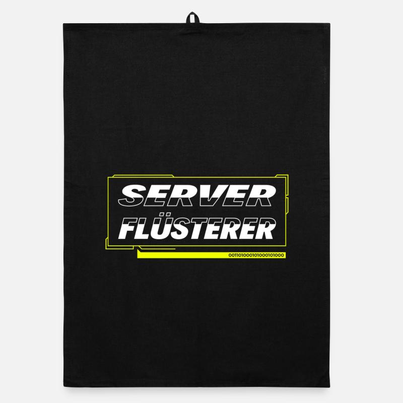 Server Flüsterer Organic Geschirrtuch