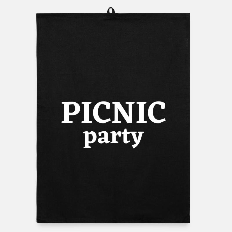 picnic, picnic party, summer Torchon bio
