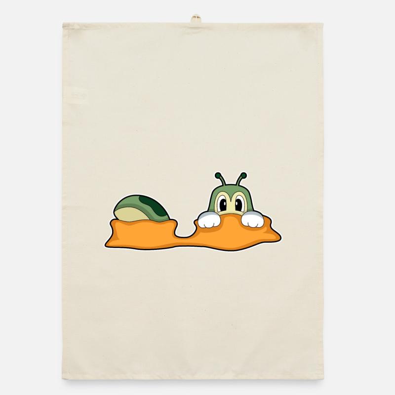 Trou de terre de chenille Torchon bio