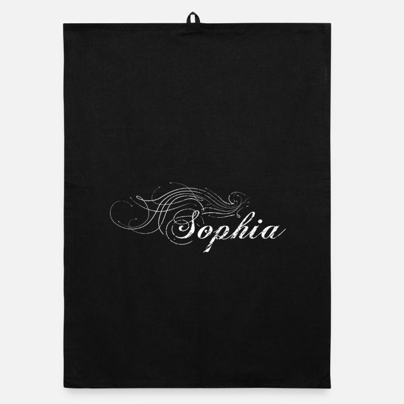 Sophia > white and dirty Organic Geschirrtuch