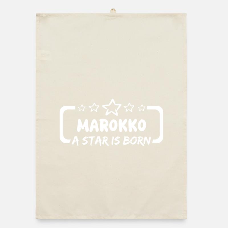 Morocco as a hero Organic dish towel