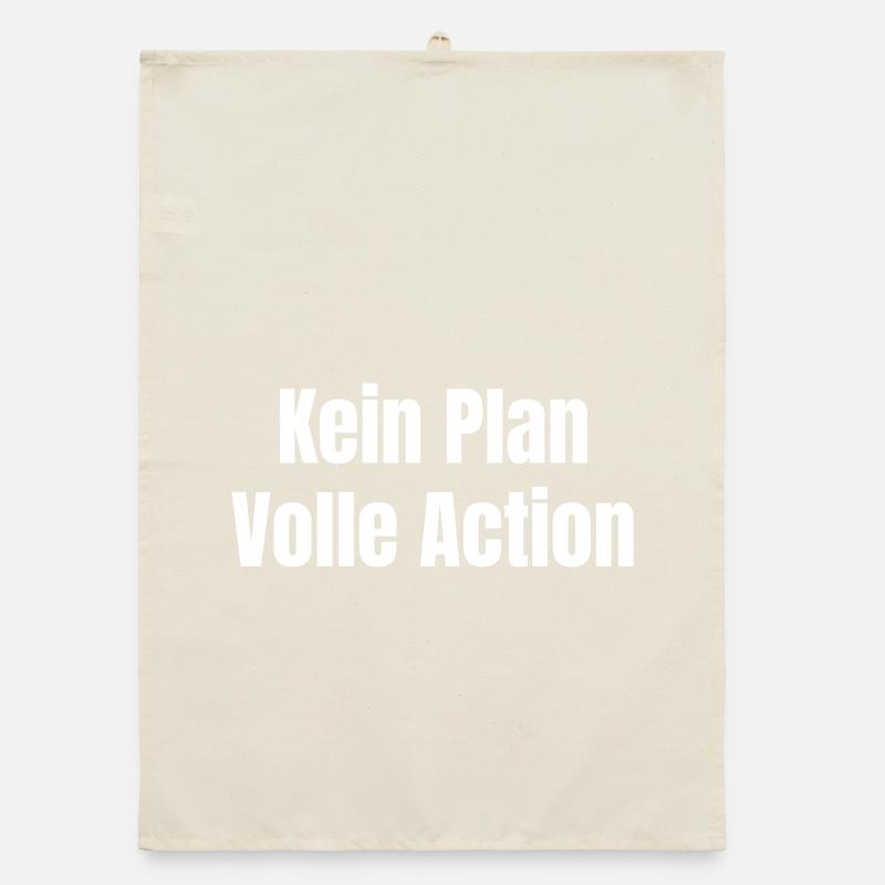 No plan Full action Organic dish towel