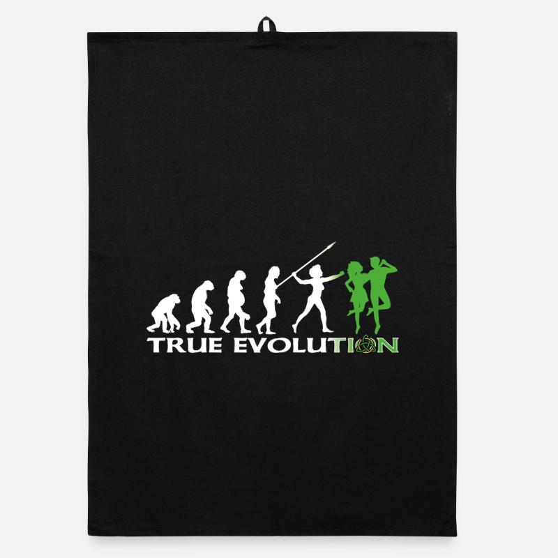 Évolution vers la danse traditionnelle irlandaise Torchon bio