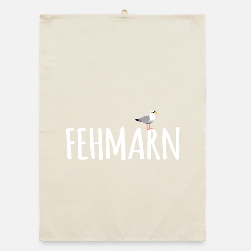 Fehmarn Seagull Organic dish towel