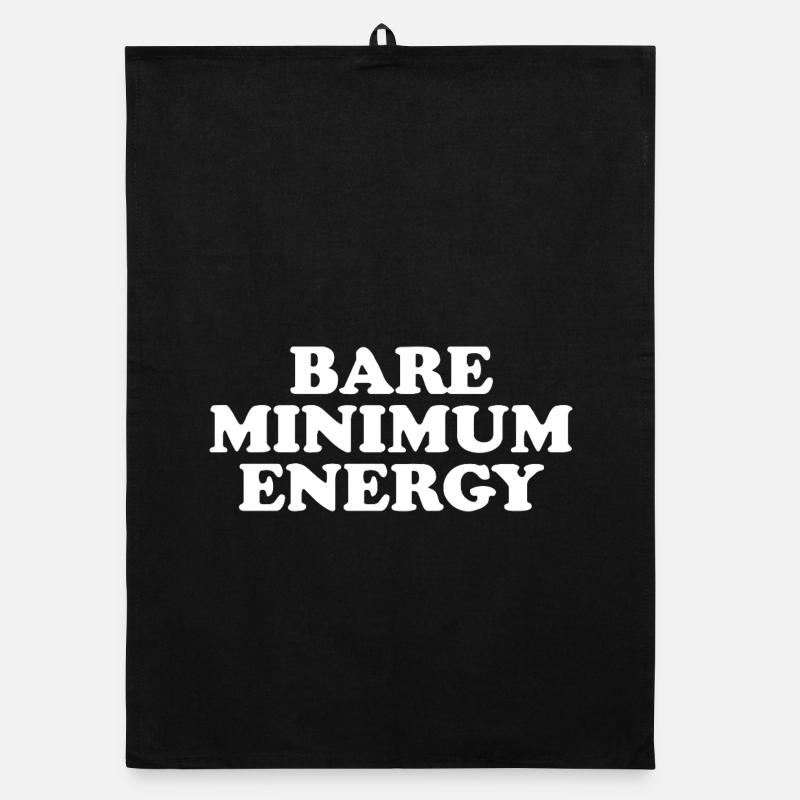 Bare Minimum Energy Organic Geschirrtuch