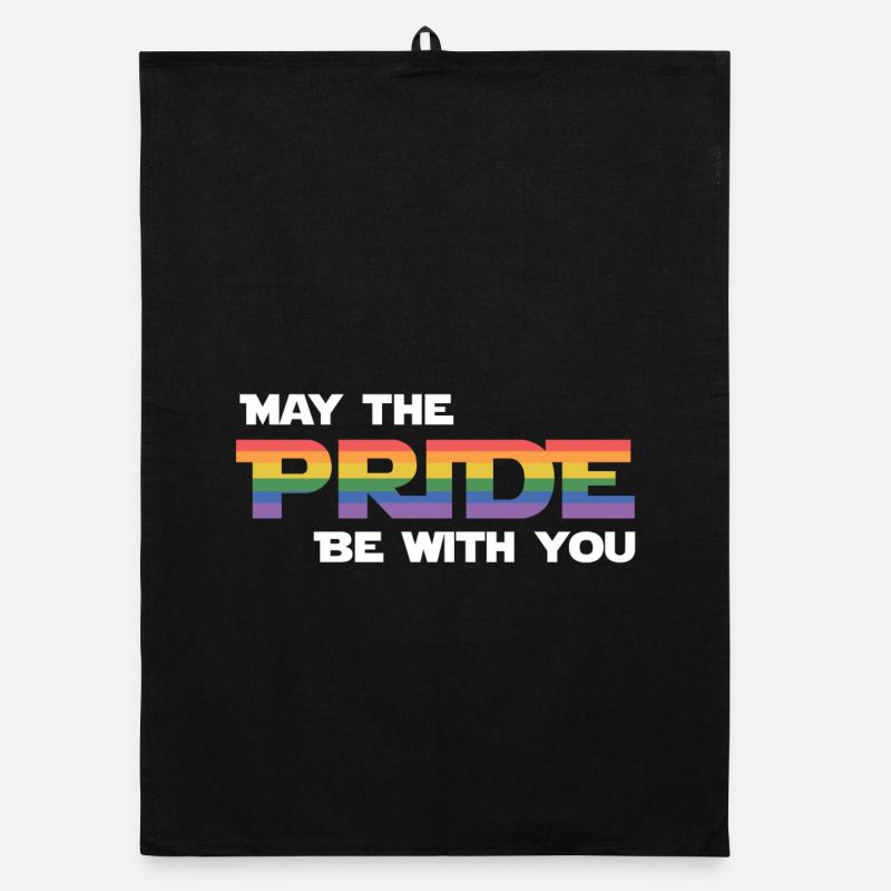 LGBT Pride Month - Möge die Pride mit dir sein Organic Geschirrtuch
