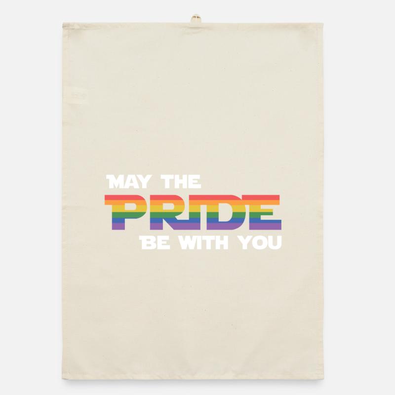 LGBT Pride Month - Möge die Pride mit dir sein Organic Geschirrtuch