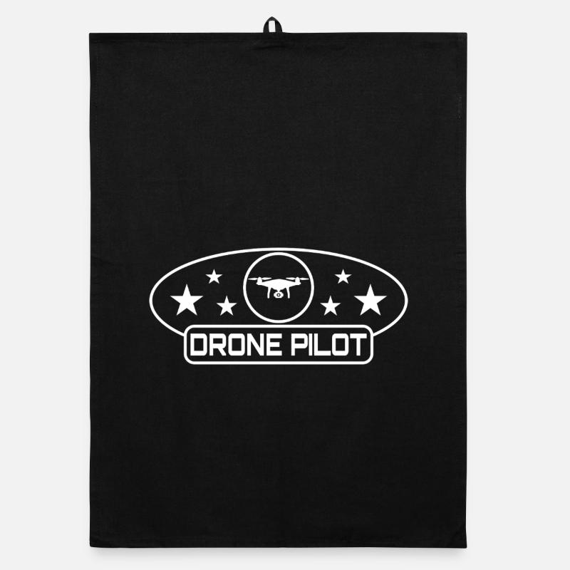Drone Pilot Drohne Organic dish towel