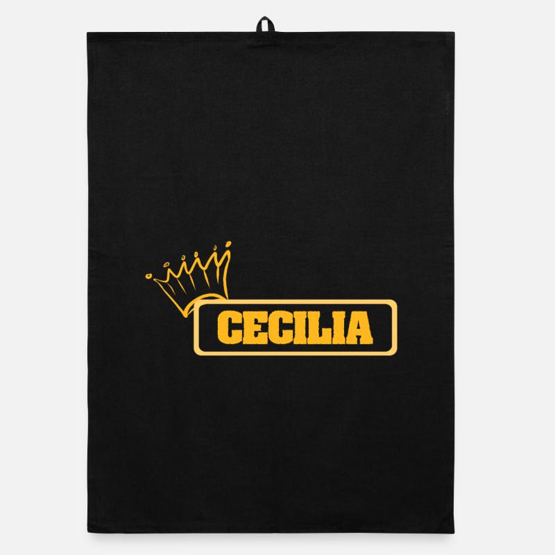 Cecilia comme nom Torchon bio