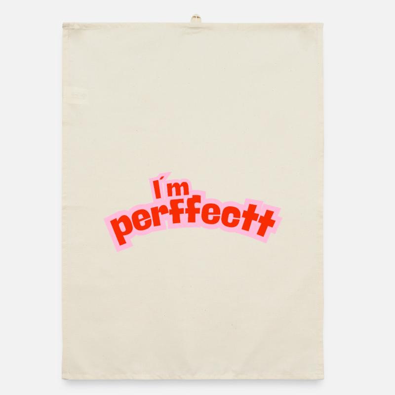 Perfektes Pink Organic Geschirrtuch