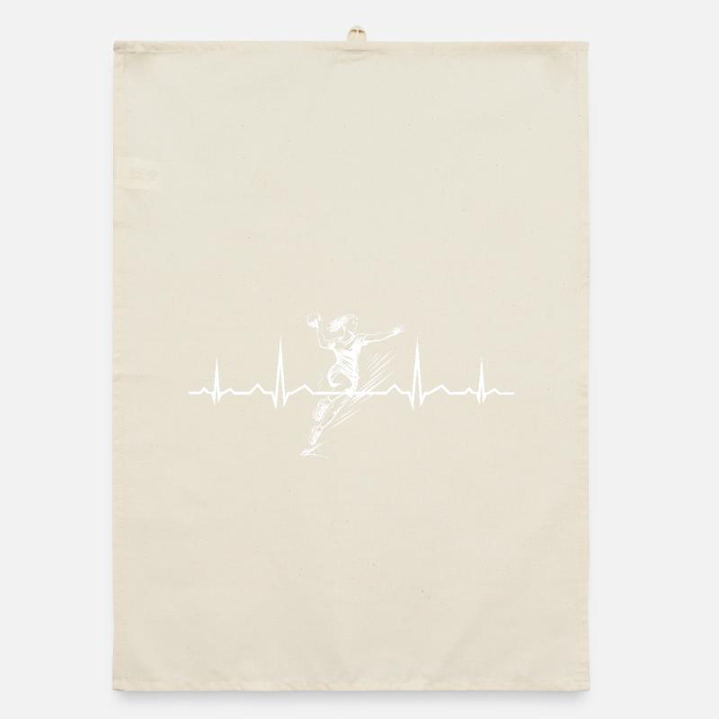 Conception compacte de handball pour le handball féminin Torchon bio