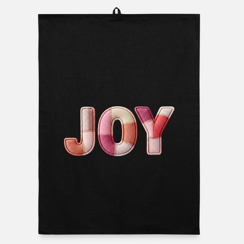 Joy Joy Patchwork Gift Women Organic dish towel