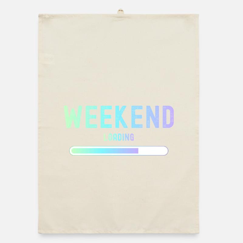 Weekend loading Wochenende und Freizeit Organic Geschirrtuch