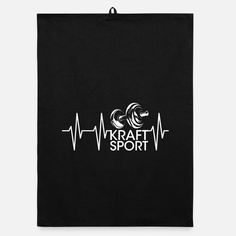 pulse gym weights weight training heartbeat curls icon Organic dish towel