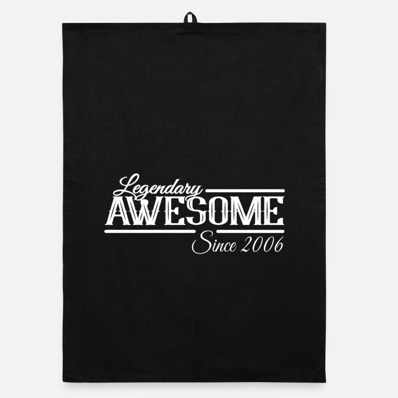 Legendary and Awesome since 2006 Organic dish towel